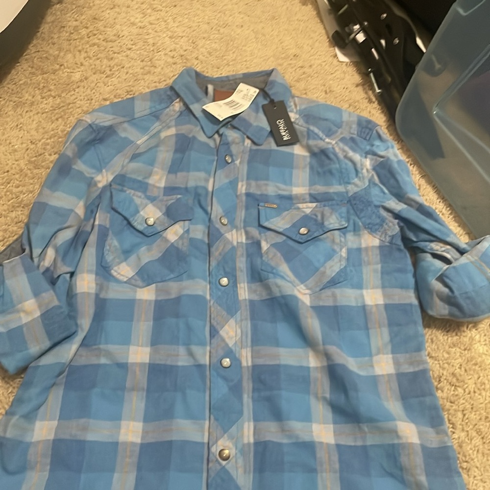 Buffalo David Bitton Small Button Up - image 3